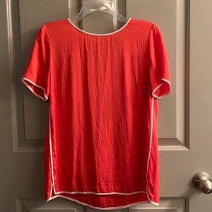 🛍Jcrew Silk Salmon Colored Blouse